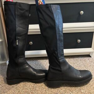 Black Steve Madden Knee-High Women's Boots